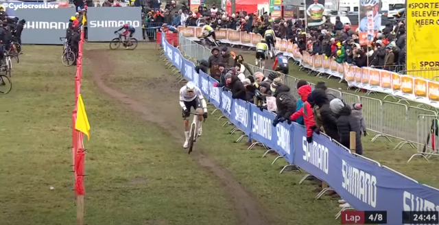 Матье ван дер Пул &mdash; победитель этапа Кубка мира по велокроссу в Зонховене