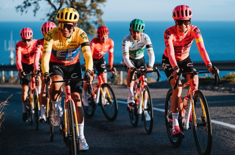 Команда EF Education-EasyPost представила велоформу на 2024 год