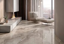 Керамогранит: применение в интерьере