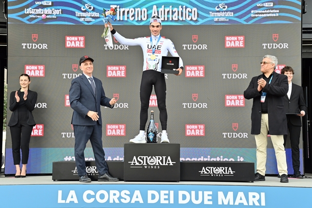 Хуан Аюсо &mdash; победитель 1 этапа Тиррено &mdash; Адриатико-2024