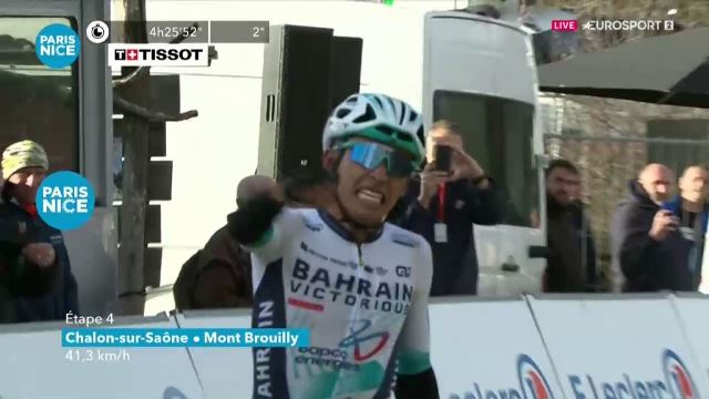 Сантьяго Буйтраго — победитель 4 этапа Париж — Ницца-2024