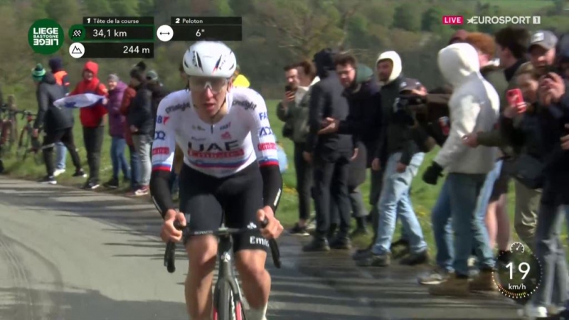 Тадей Погачар — победитель Льеж-Бастонь-Льеж-2024