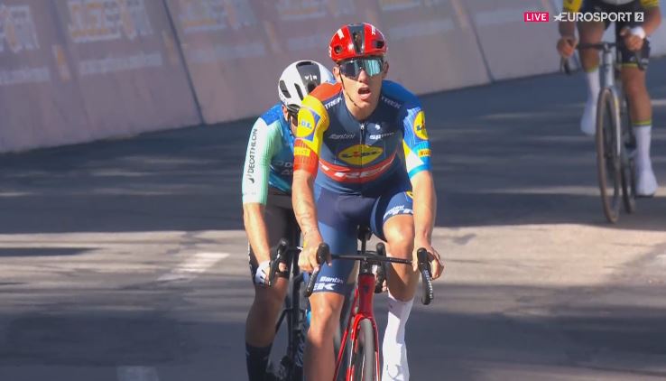 Тибо Нис — победитель 2 этапа Тура Романдии-2024