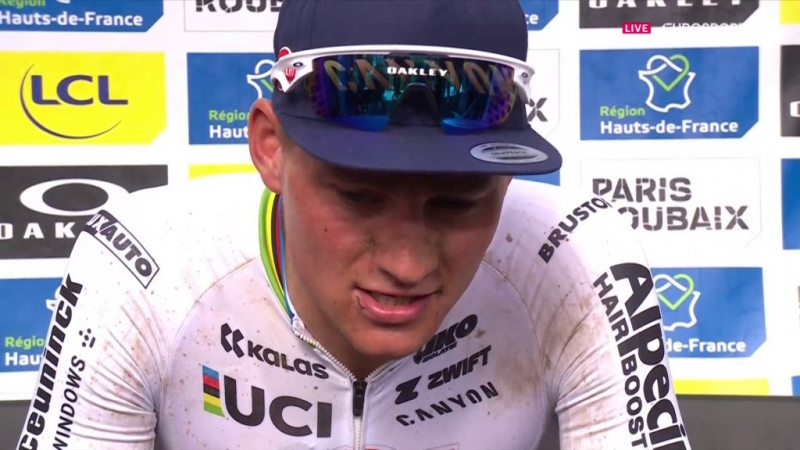Матье ван дер Пул - победитель Париж-Рубэ второй год подряд