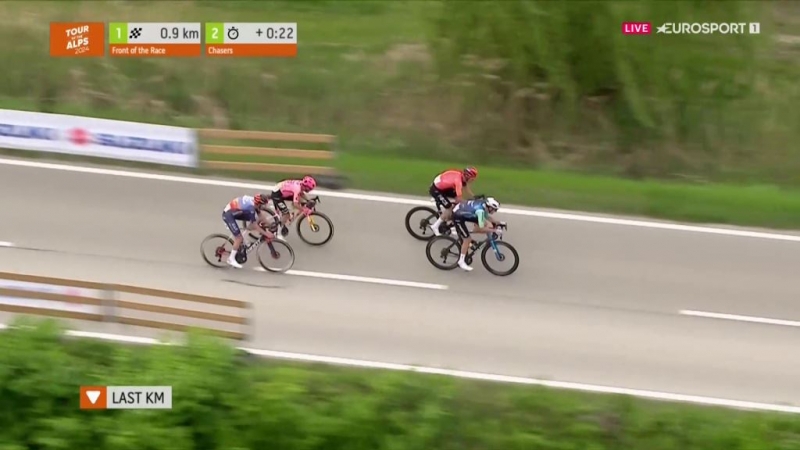 Тобиас Фосс — победитель 1 этапа Тура Альп-2024