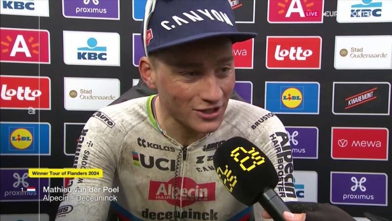 Матье ван дер Пул &mdash; победитель Тура Фландрии-2024