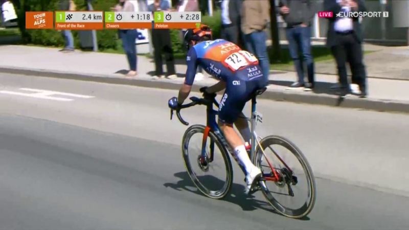 Алессандро Де Марки — победитель 2 этапа Тура Альп-2024