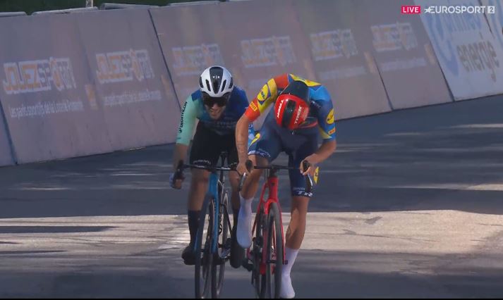 Тибо Нис — победитель 2 этапа Тура Романдии-2024