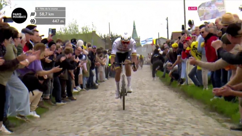 Матье ван дер Пул - победитель Париж-Рубэ второй год подряд