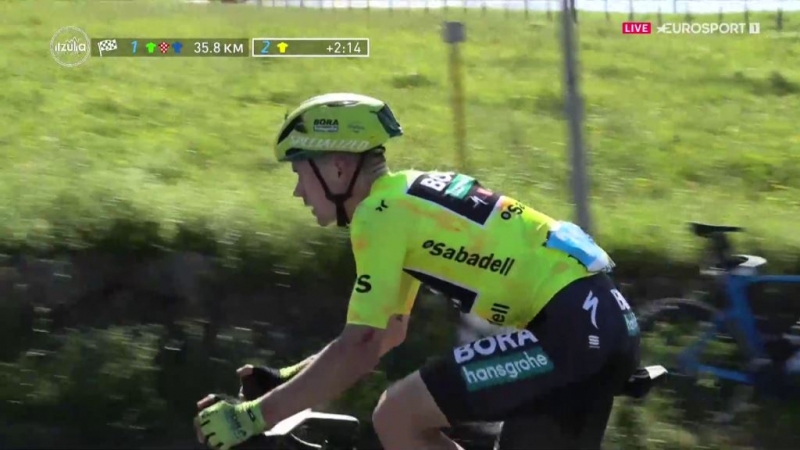 Победа Кентана Херманса, падение Приможа Роглича на 3 этапе Тура Страны Басков-2024