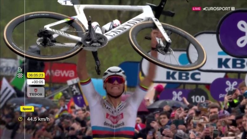 Матье ван дер Пул &mdash; победитель Тура Фландрии-2024