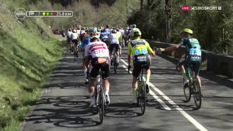 Победа Кентана Херманса, падение Приможа Роглича на 3 этапе Тура Страны Басков-2024