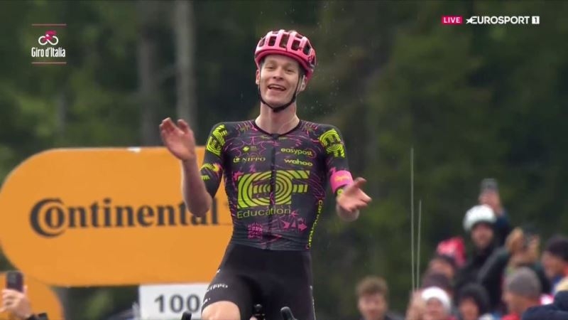 Георг Штайнхаузер — победитель 17 этапа Джиро д’Италия-2024