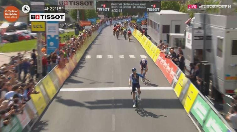 Дерек Джи — победитель 3 этапа Критериума Дофине-2024