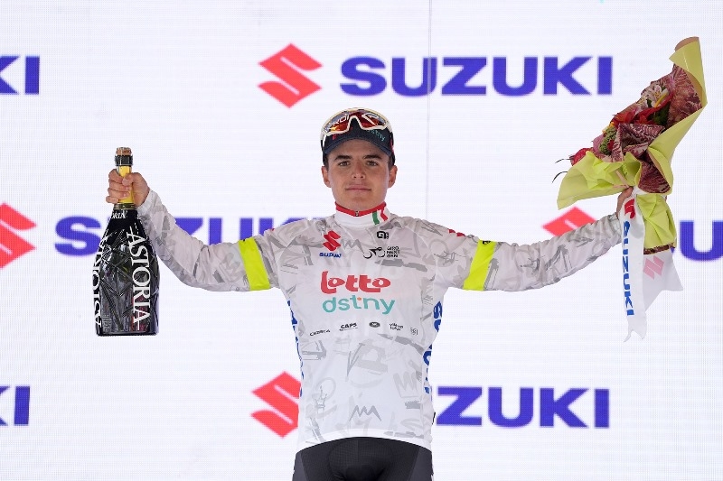 Ярно Видар  — победитель первого горного этапа Giro d'Italia Next Gen-2024