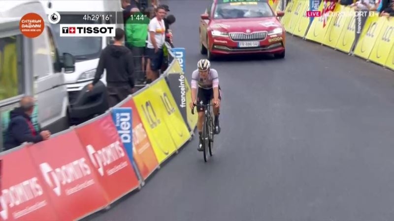Маттео Йоргенсон, Ремко Эвенепул о 7-м этапе Критериума Дофине-2024