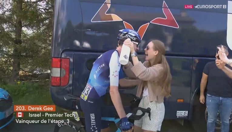 Дерек Джи — победитель 3 этапа Критериума Дофине-2024