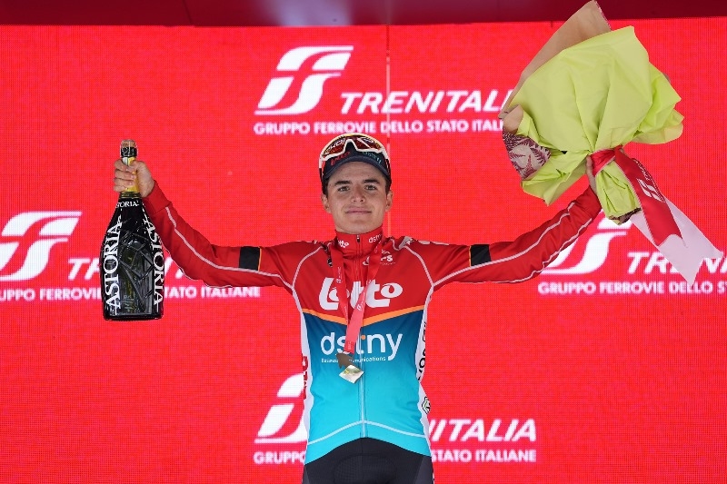 Ярно Видар  — победитель первого горного этапа Giro d'Italia Next Gen-2024