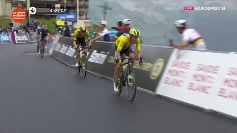 Маттео Йоргенсон, Ремко Эвенепул о 7-м этапе Критериума Дофине-2024