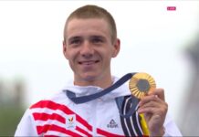 Ремко Эвенепул — олимпийский чемпион в гонке с раздельным стартом