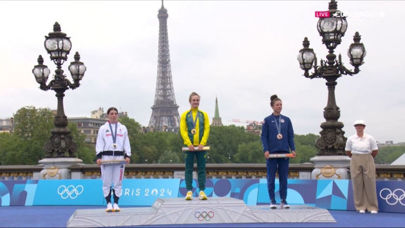 Золото Грейс Браун в гонке с раздельным стартом на Олимпийских играх-2024 в Париже