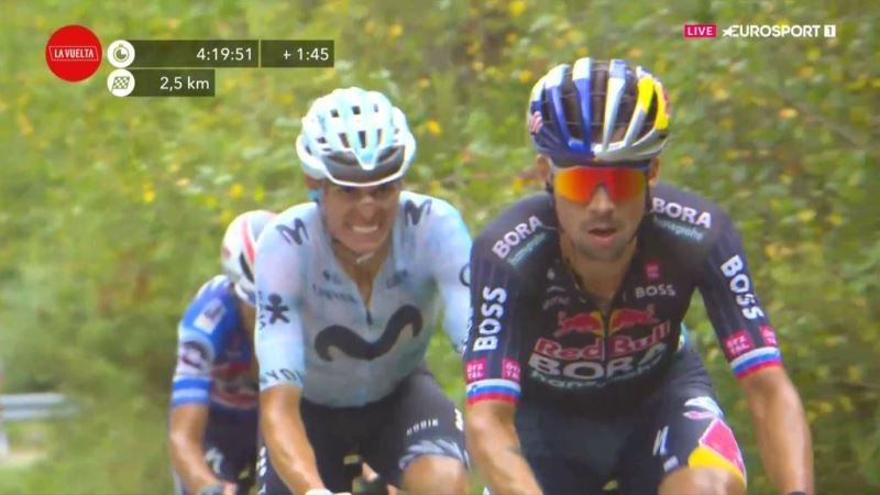 Майкл Вудс — победитель 13 этапа Вуэльты Испании-2024 с горным финишем на Пуэрто-де-Анкарес