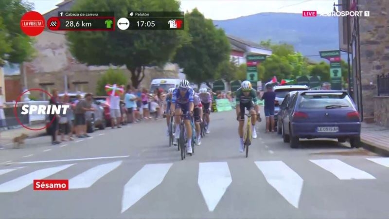 Майкл Вудс — победитель 13 этапа Вуэльты Испании-2024 с горным финишем на Пуэрто-де-Анкарес