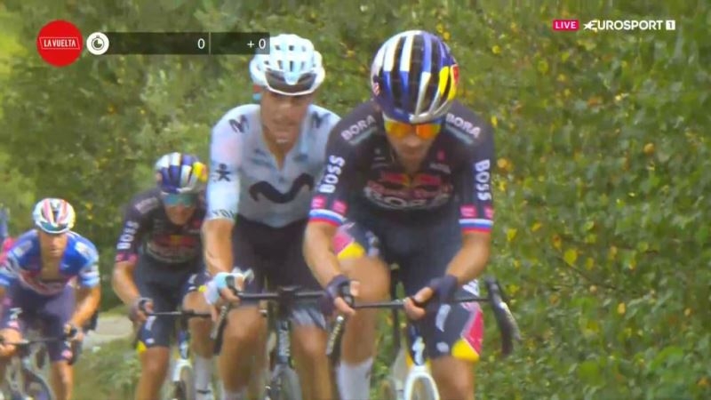 Майкл Вудс — победитель 13 этапа Вуэльты Испании-2024 с горным финишем на Пуэрто-де-Анкарес