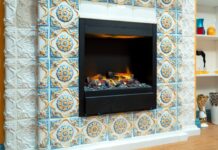 Очарование изразцового камина: тепло домашнего уюта