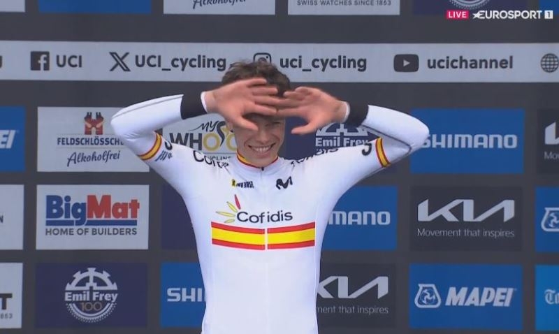 Иван Ромео — чемпион мира-2024 в гонке с раздельным стартом среди андеров