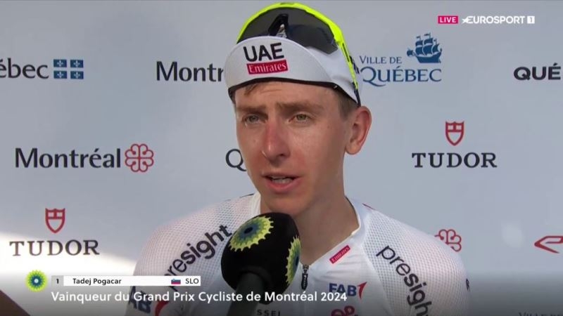 Тадей Погачар — победитель Гран-при Монреаля-2024