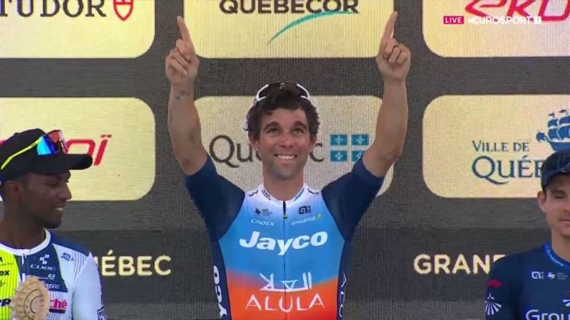 Майкл Мэттьюс — первый трёхкратный победитель Гран-при Квебека