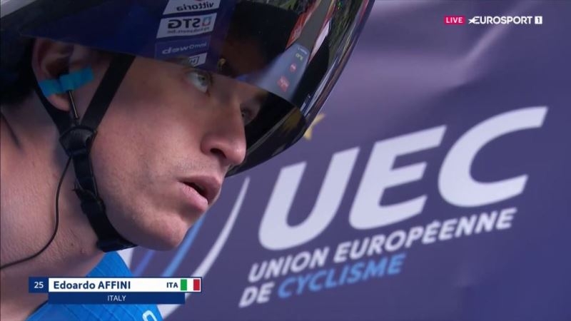 Эдоардо Аффини — чемпион Европы-2024 в индивидуальной гонке на время