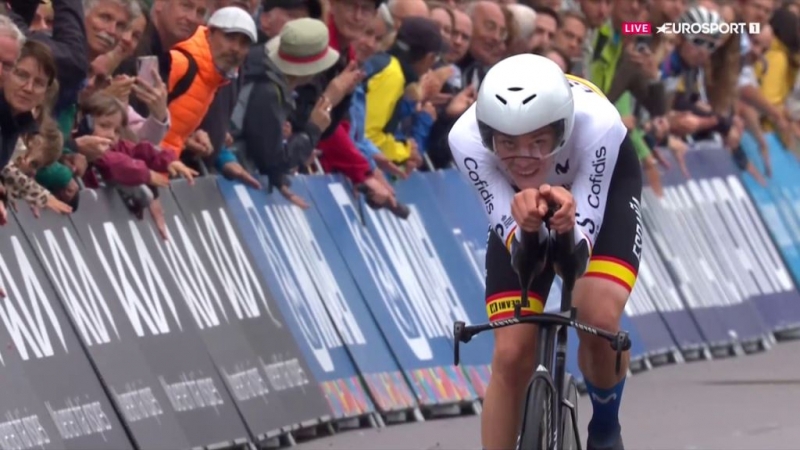 Иван Ромео — чемпион мира-2024 в гонке с раздельным стартом среди андеров