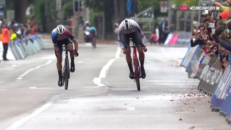 Никлас Беренс — чемпион мира-2024 в групповой гонке среди андеров