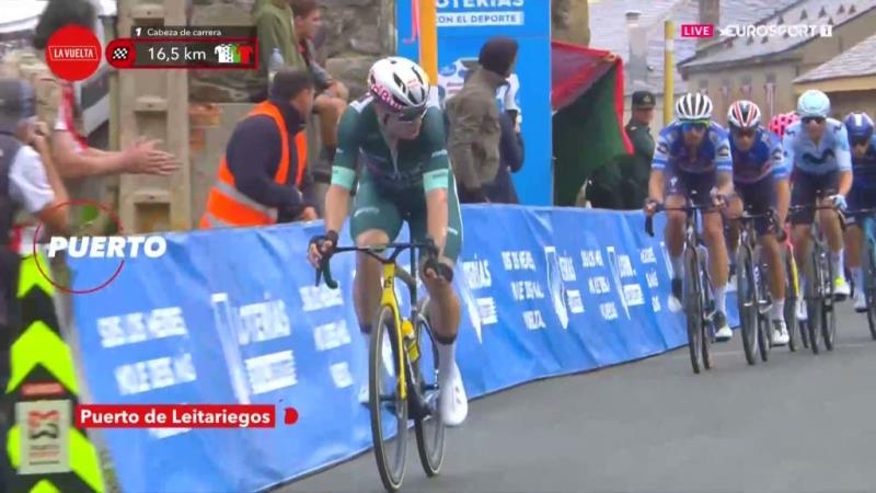 Дубль Кейдена Гровса на Вуэльте Испании-2024 — победа на 14-м этапе