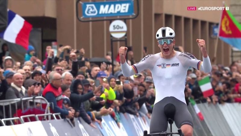 Никлас Беренс — чемпион мира-2024 в групповой гонке среди андеров