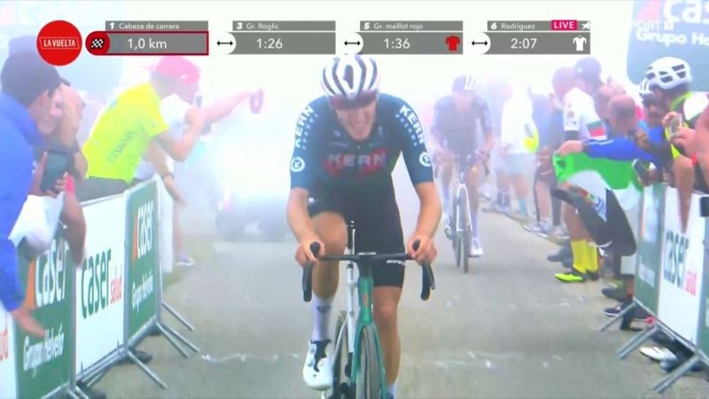 Пабло Кастрийо сделал дубль, выиграв горный 15-й этап Вуэльты Испании-2024 с финишем на Куиту Негру