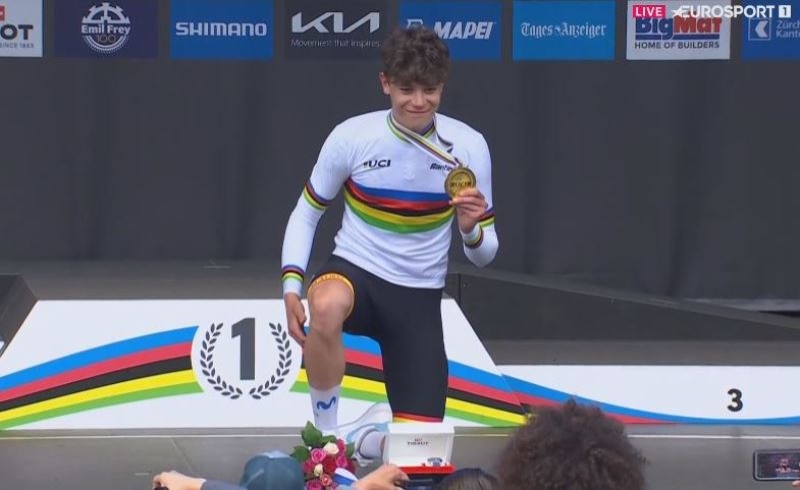 Иван Ромео — чемпион мира-2024 в гонке с раздельным стартом среди андеров