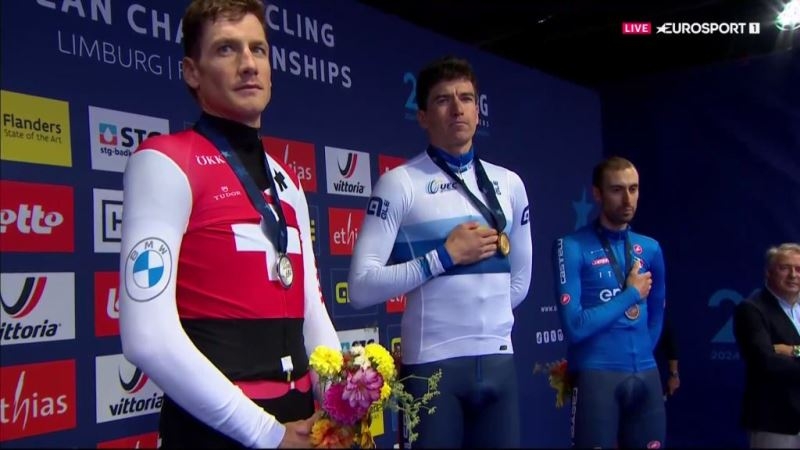 Эдоардо Аффини — чемпион Европы-2024 в индивидуальной гонке на время