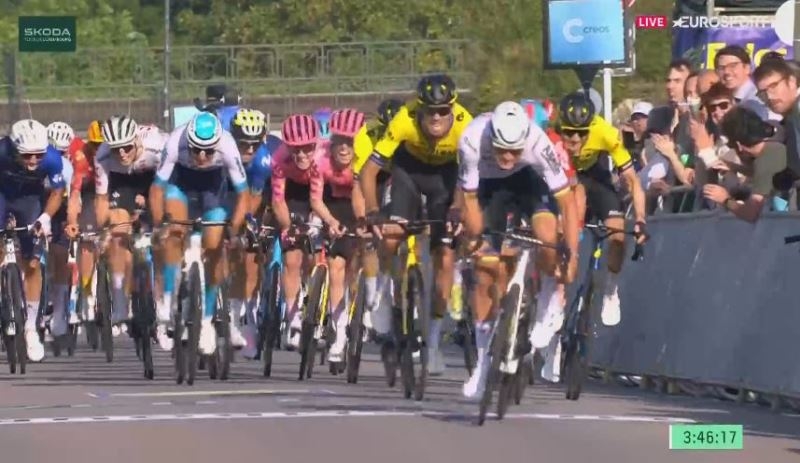 Матье ван дер Пул — победитель 1 этапа Тура Люксембурга-2024