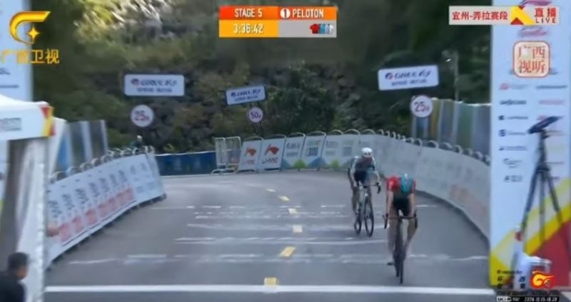 Леннерт Ван Этвельт — победитель королевского этапа Тура Гуанси-2024