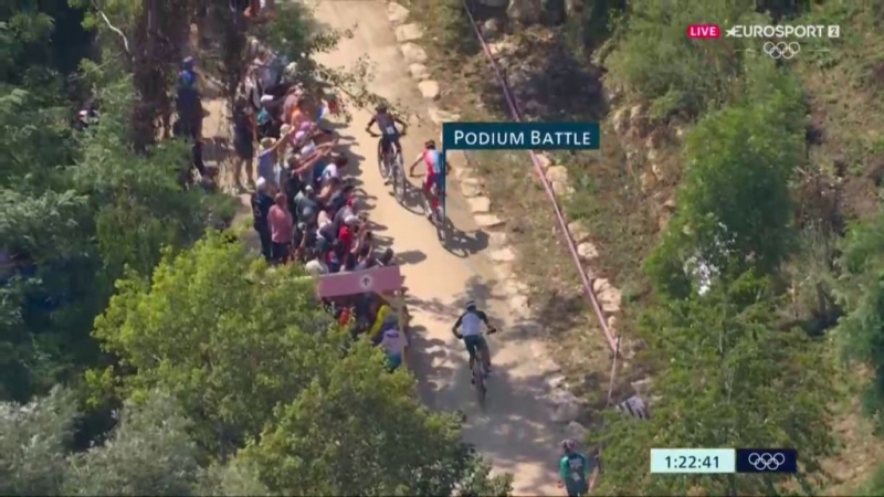 Том Пидкок завоевал золото в маунтинбайке на Олимпийских играх-2024 в Париже