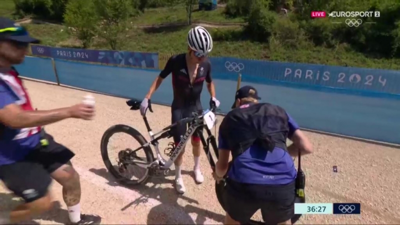 Том Пидкок завоевал золото в маунтинбайке на Олимпийских играх-2024 в Париже