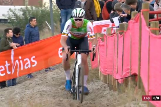 Эли Изербит выиграл первый этап Кубка мира по велокроссу-2024/25 в Антверпене