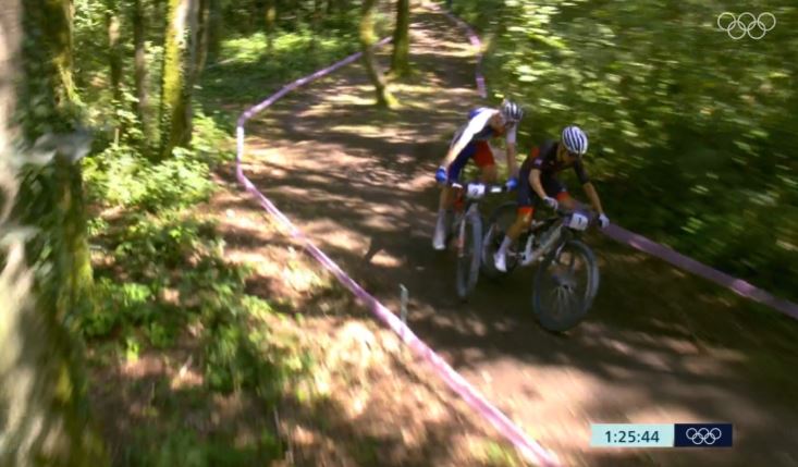 Том Пидкок завоевал золото в маунтинбайке на Олимпийских играх-2024 в Париже