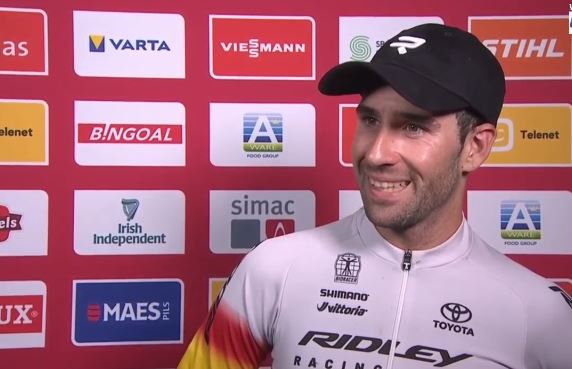 Майкл Вантауренхаут выиграл этап Кубка мира по велокроссу-2024 в Дублине