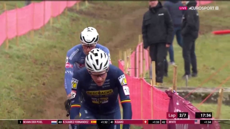 Пятая подряд победа Матье ван дер Пула в сезоне велокросса 2024/25