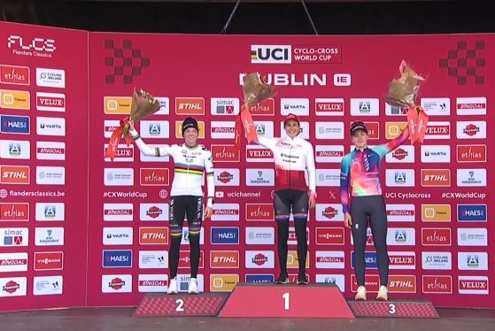 Люсинда Бранд &mdash; победительница этапа Кубка мира по велокроссу-2024 в Дублине