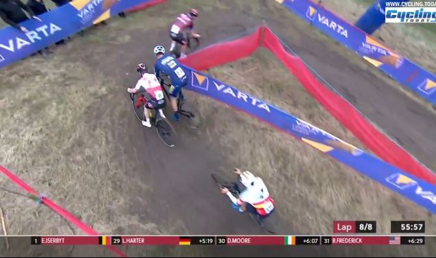 Майкл Вантауренхаут выиграл этап Кубка мира по велокроссу-2024 в Дублине